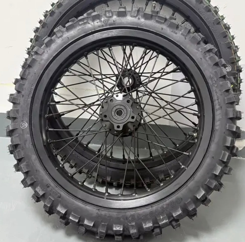 Zestaw kół 19"/16" Off-Road z oponami (LBX, E-Ride, Talaria)